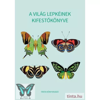Világ lepkéinek kifestőkönyve